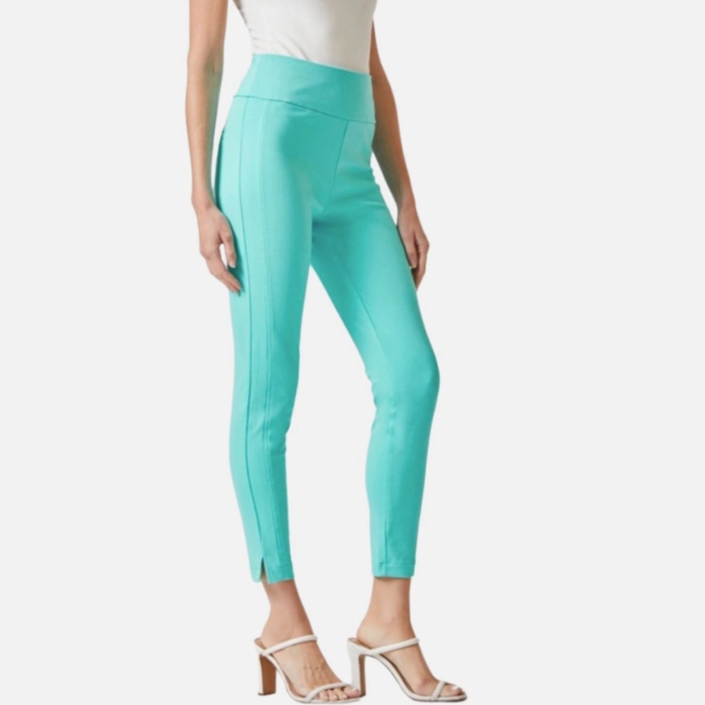 NWT Dear Scarlett Magic Skinny 26” Pants in Aqua - Size 2X